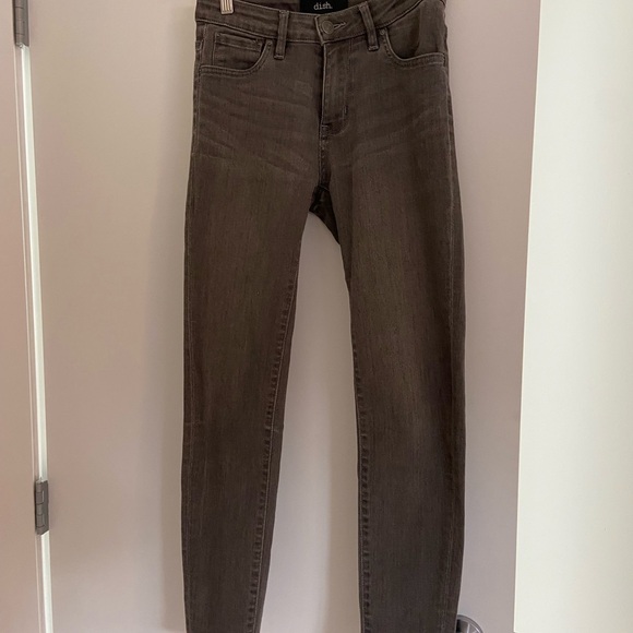 Dish Denim Skinny Jean Vintage Grey 24 - Picture 2 of 5